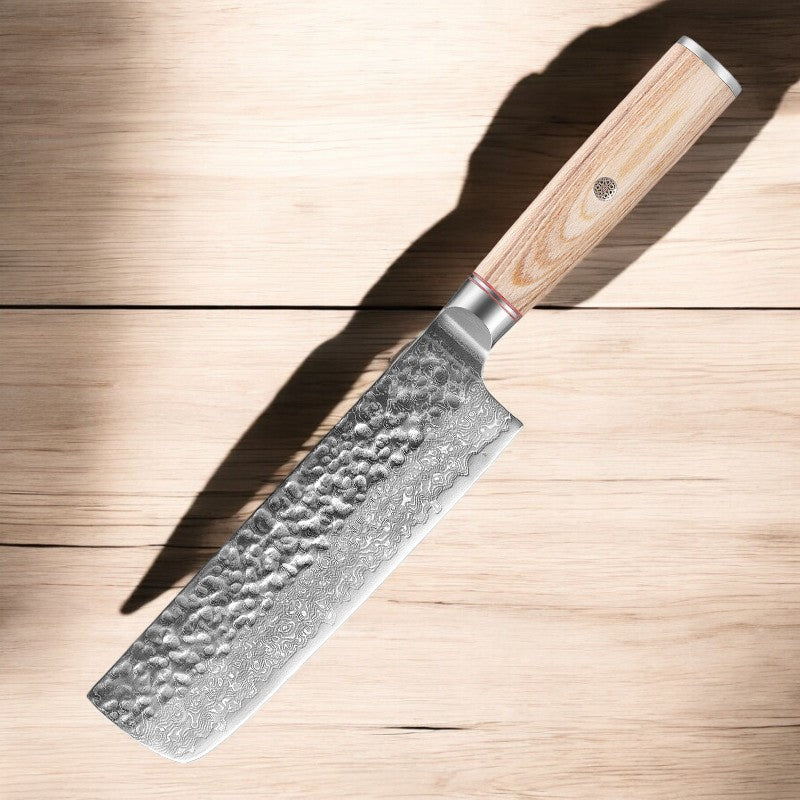 Precision & Elegance - Premium Damascus Steel Kitchen Blades