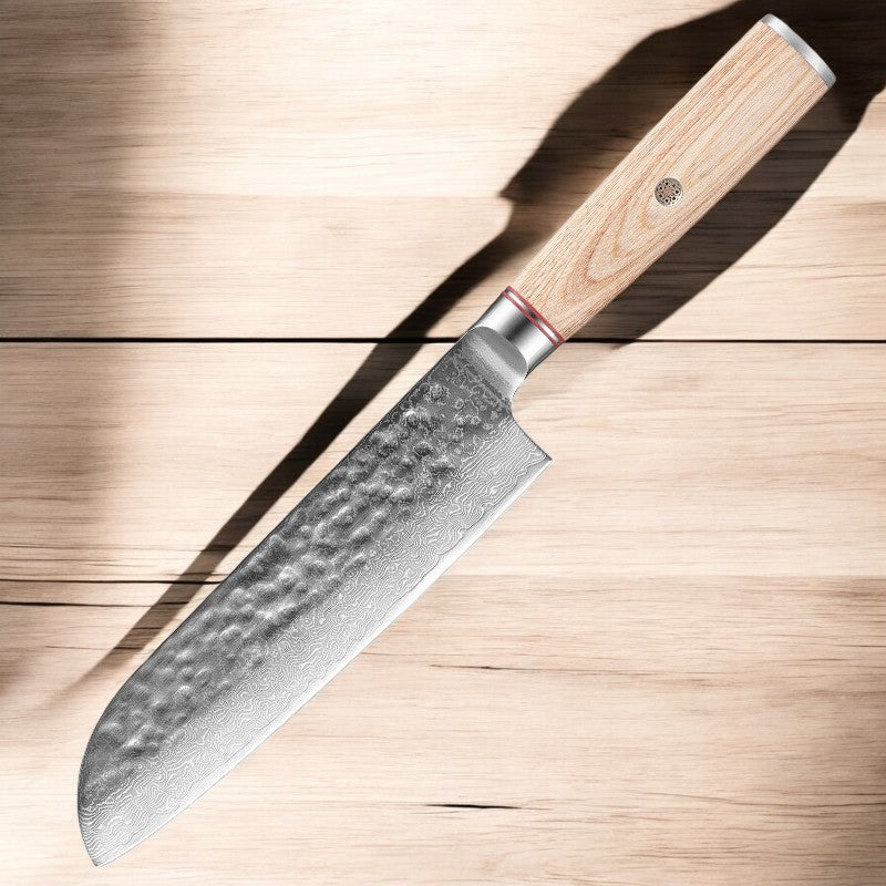 Precision & Elegance - Premium Damascus Steel Kitchen Blades