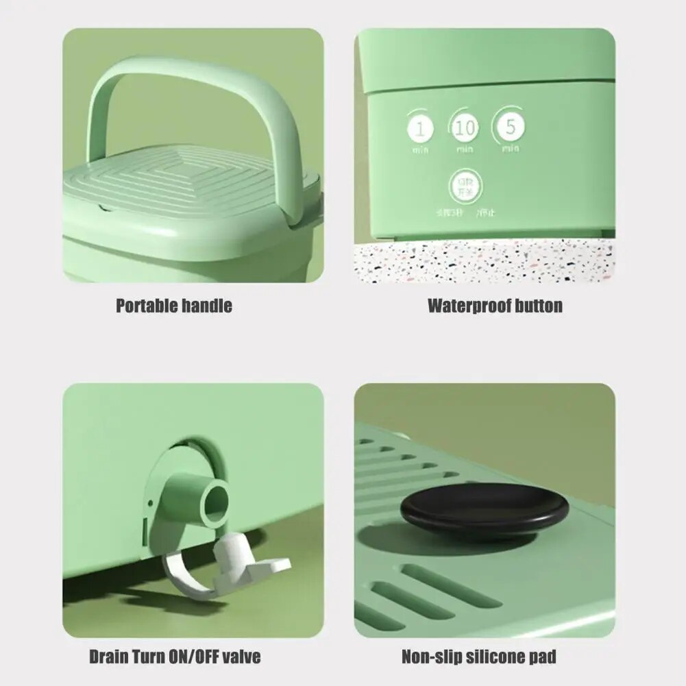 Foldable Mini Washer